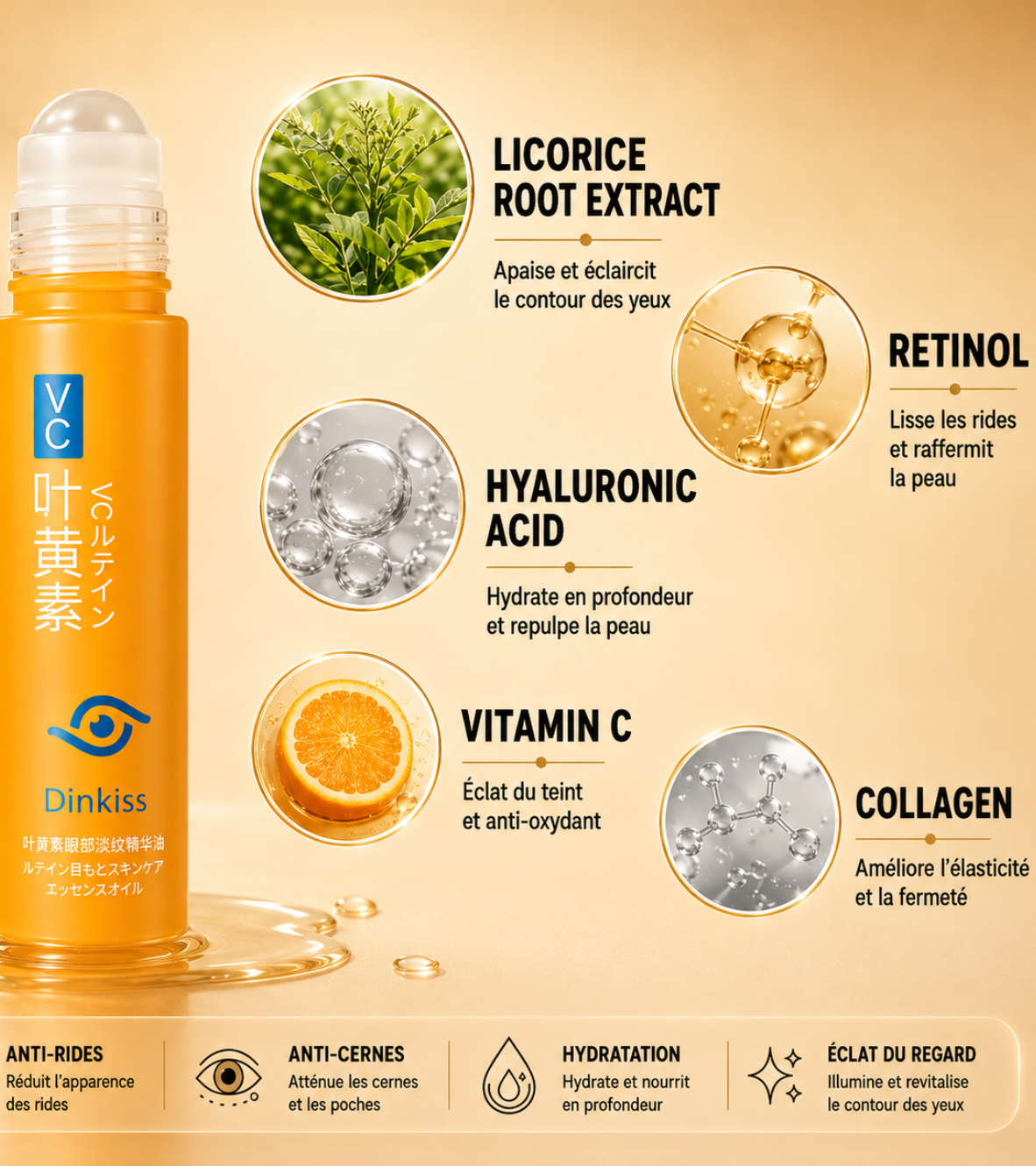 Sérum anti-rides et anti-âge